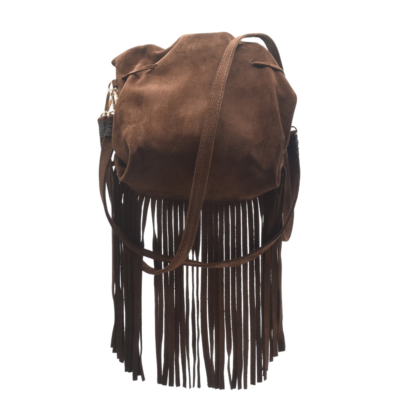 Suede Fringe Butterfly Bag