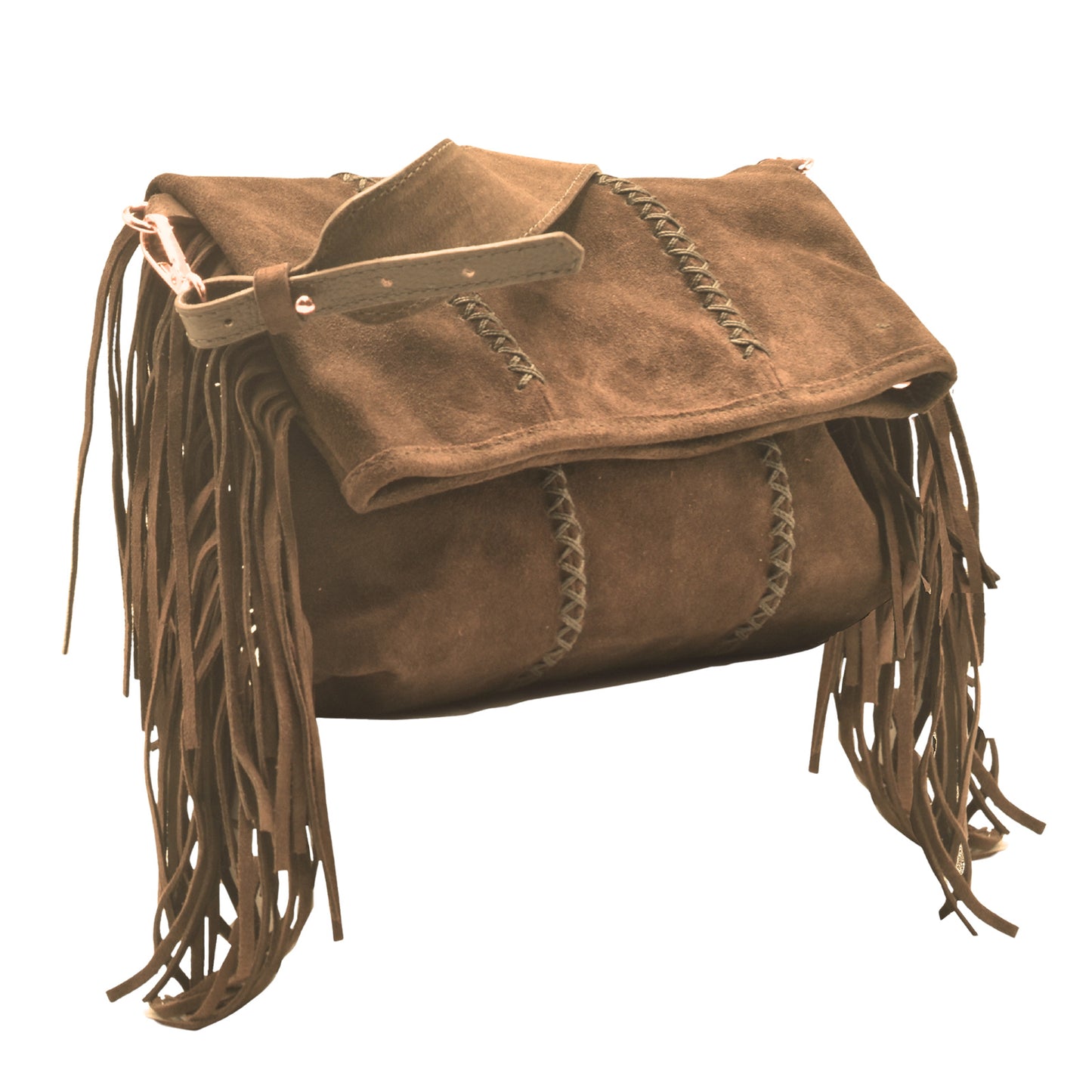 Fringe Crossbody Messenger