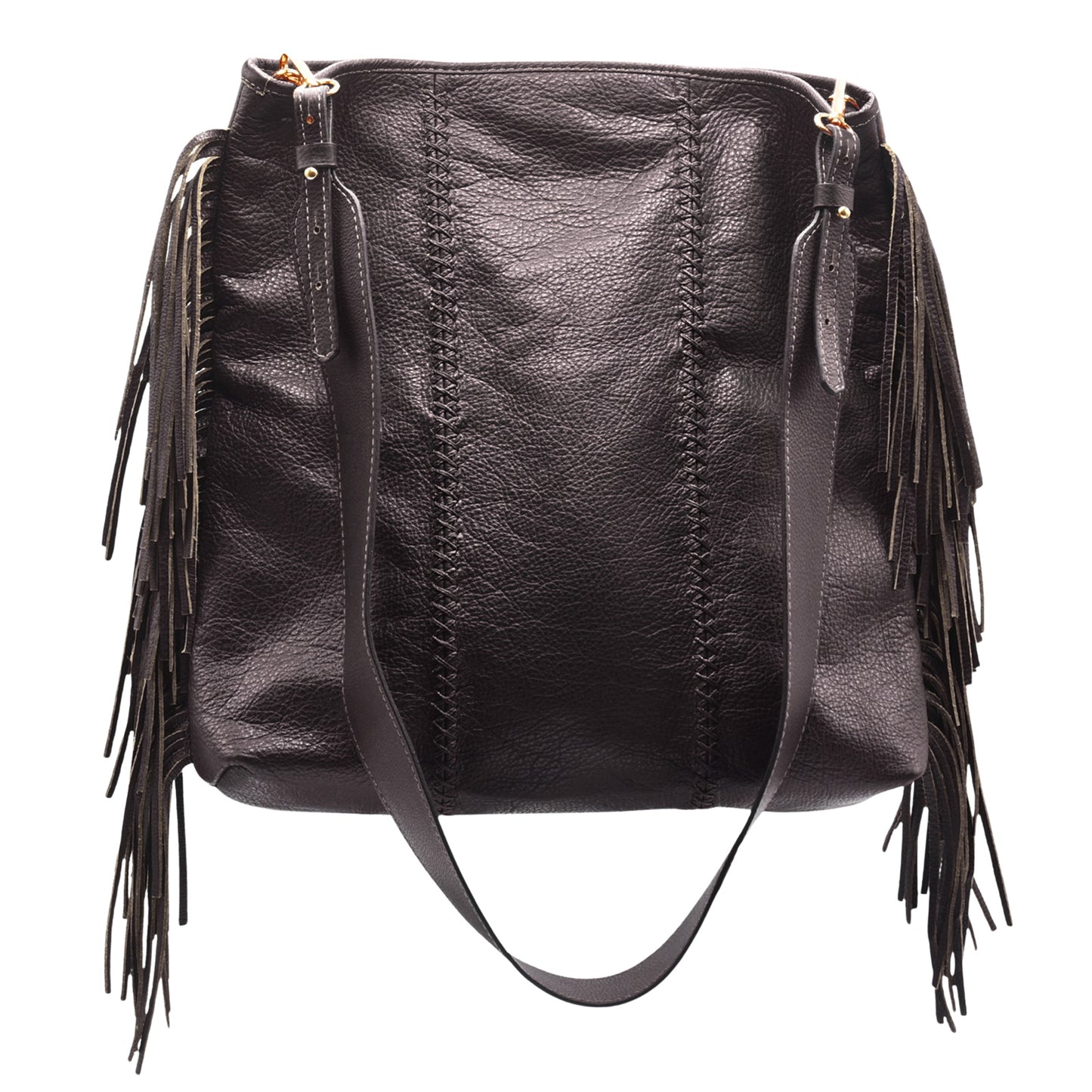 Large Fringe Crossbody Messenger