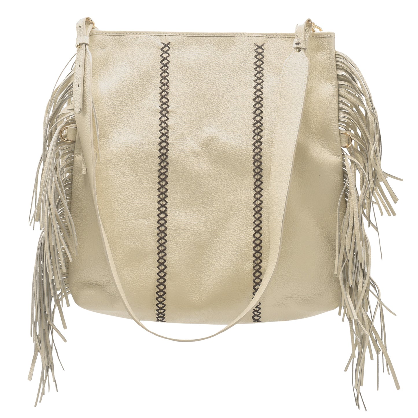 Large Fringe Crossbody Messenger
