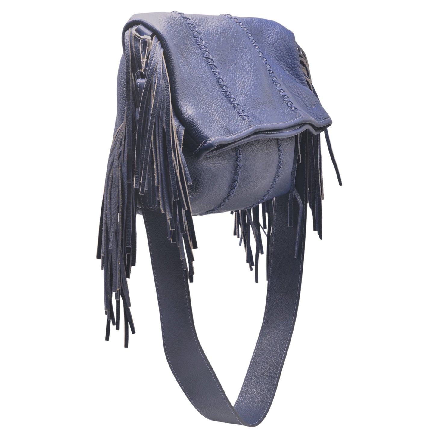 Large Fringe Crossbody Messenger