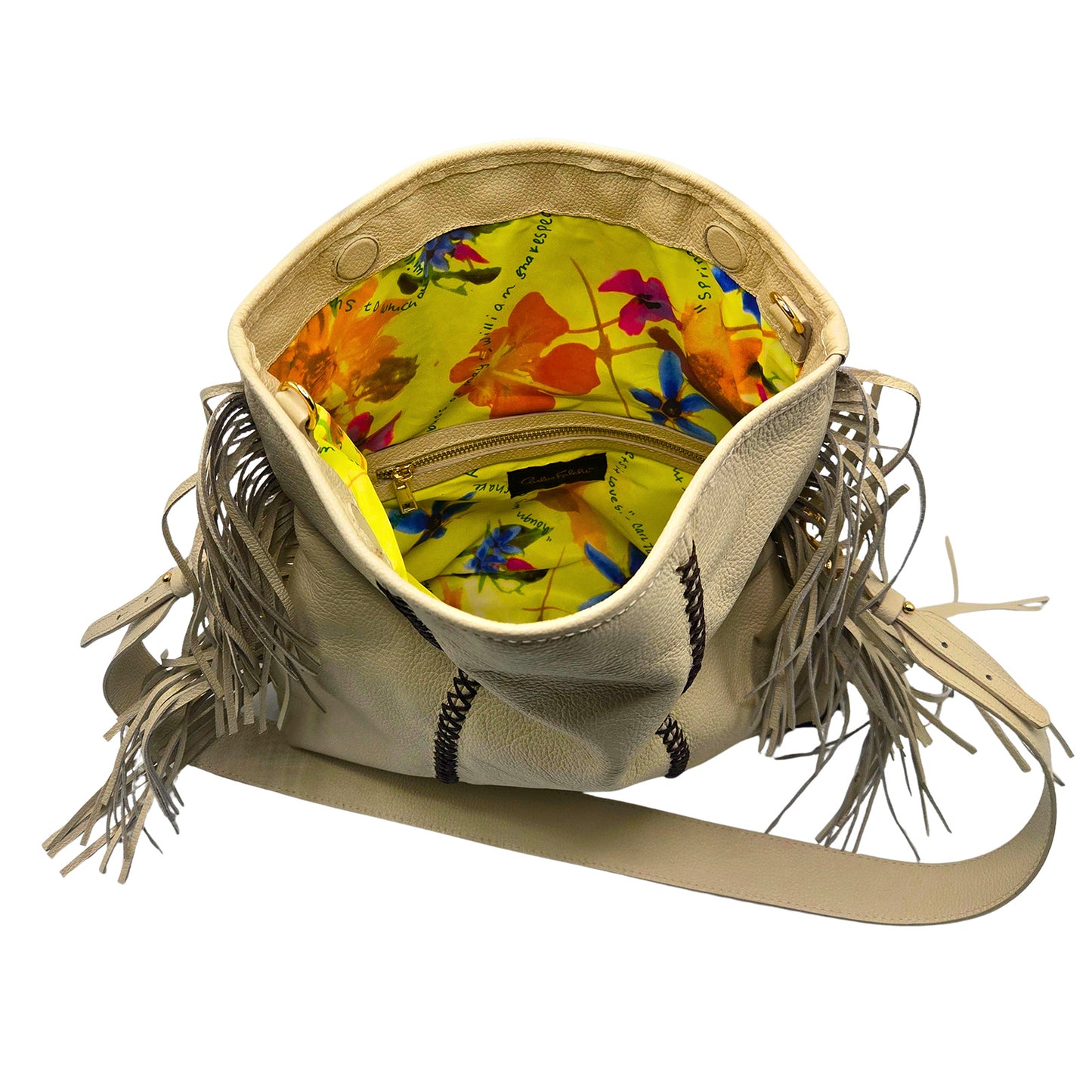 Large Fringe Crossbody Messenger