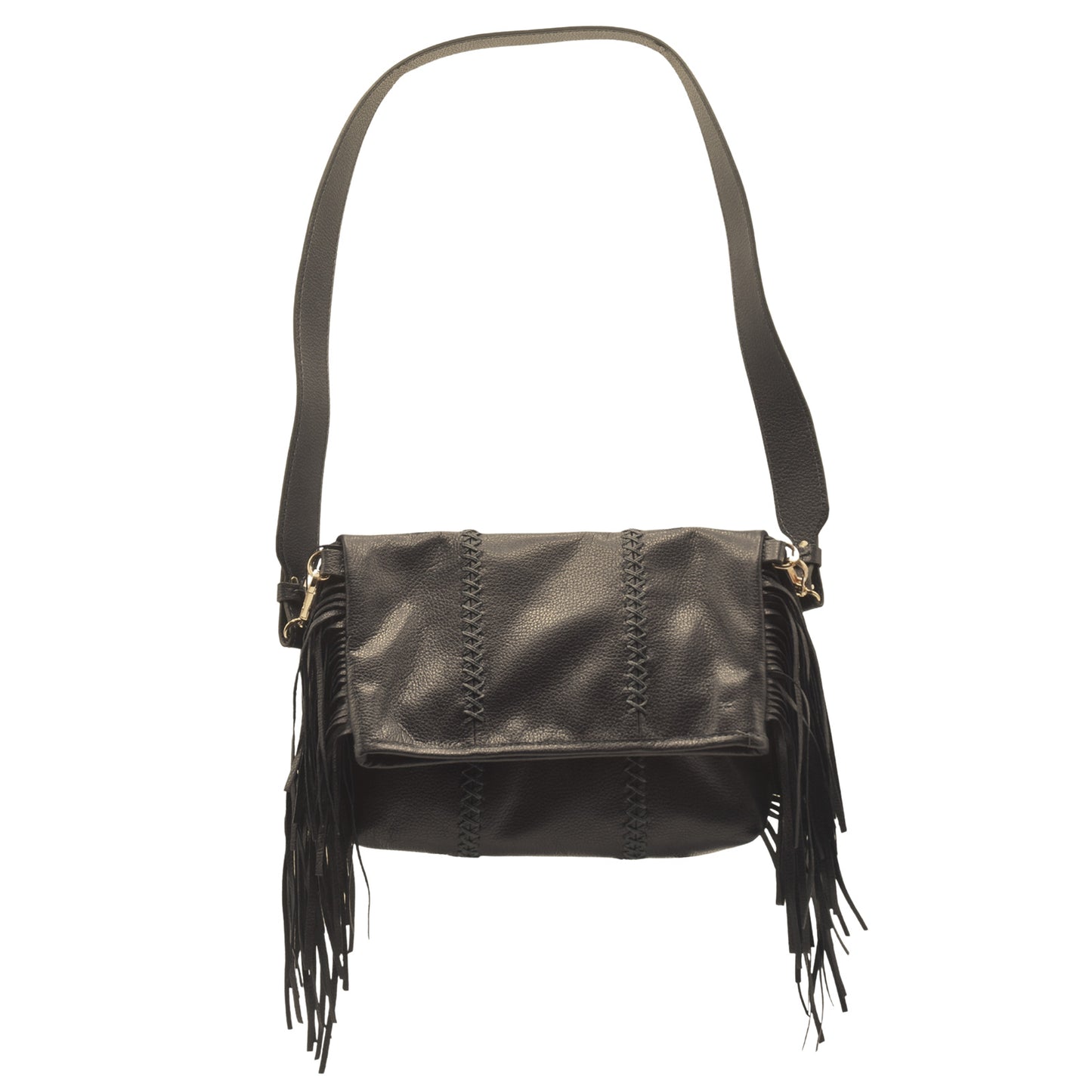Fringe Crossbody Messenger
