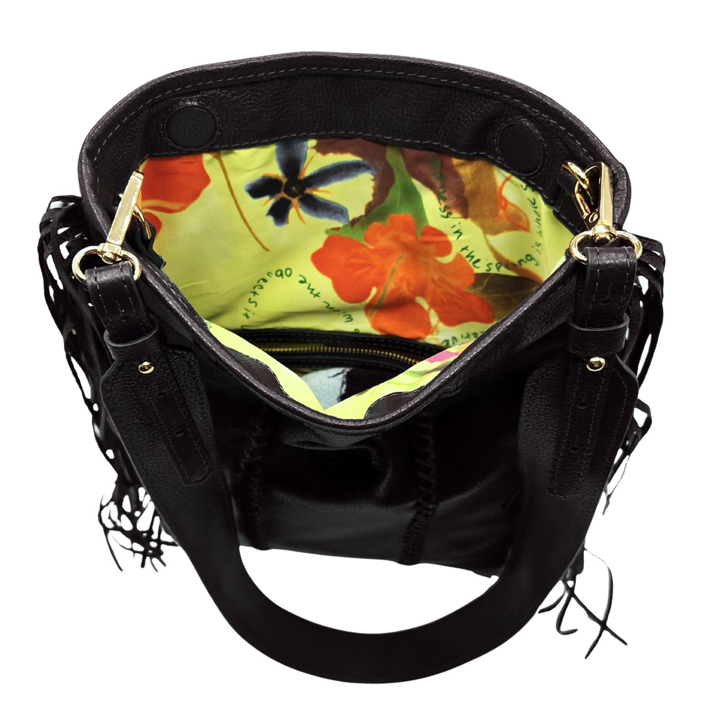 Fringe Crossbody Messenger