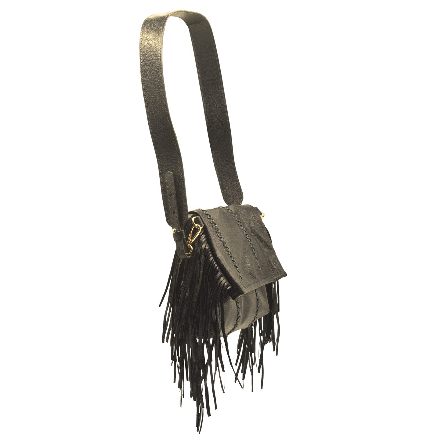 Fringe Crossbody Messenger