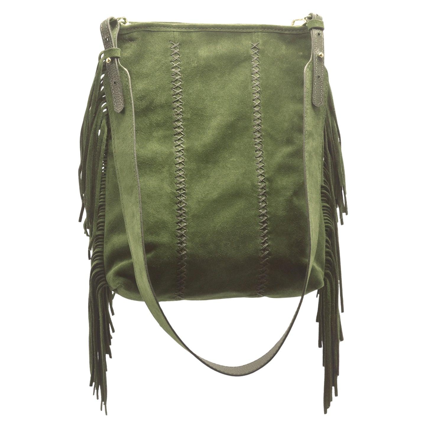 Fringe Crossbody Messenger