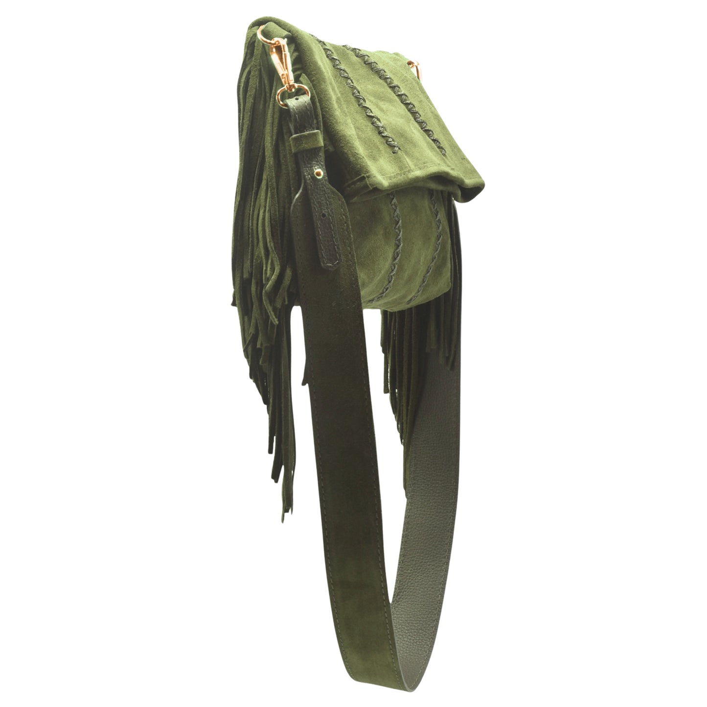 Fringe Crossbody Messenger