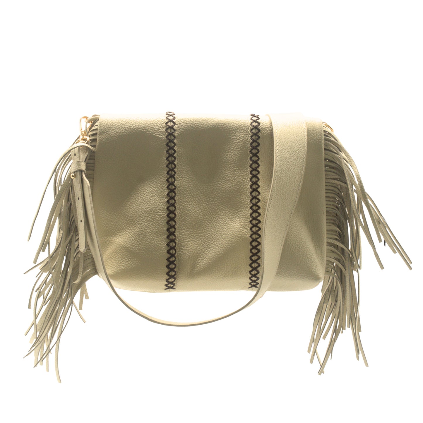 Fringe Crossbody Messenger