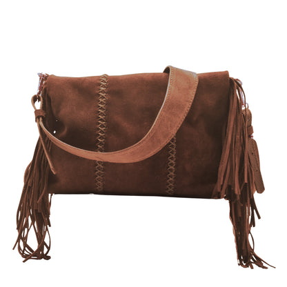 Fringe Crossbody Messenger