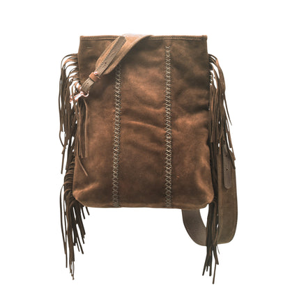 Fringe Crossbody Messenger
