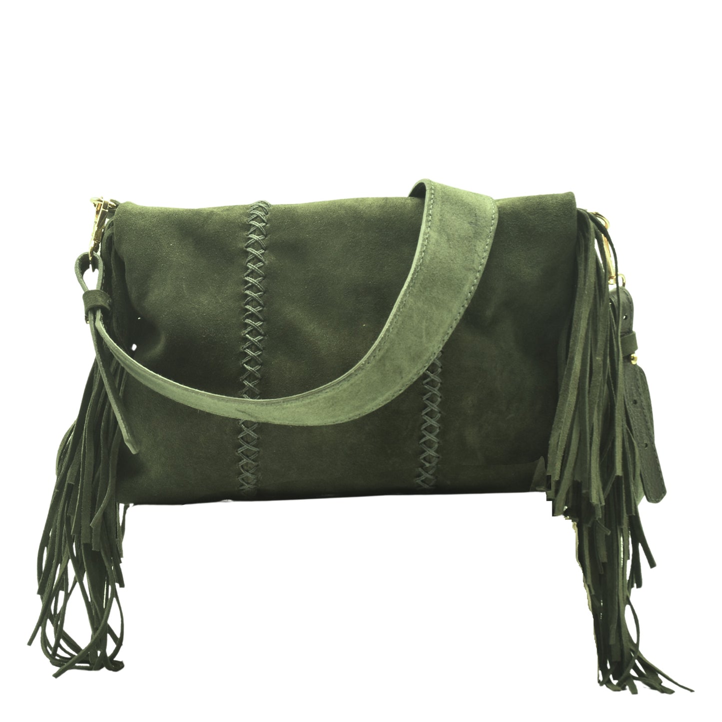 Fringe Crossbody Messenger