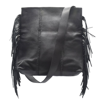 Large Fringe Crossbody Messenger