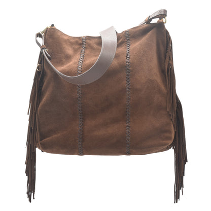 Large Fringe Crossbody Messenger