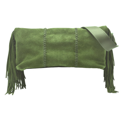 Large Fringe Crossbody Messenger