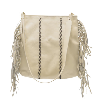 Large Fringe Crossbody Messenger