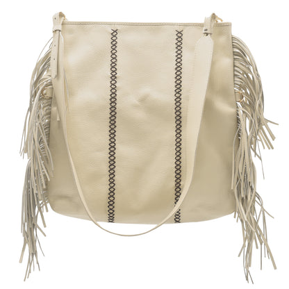 Large Fringe Crossbody Messenger