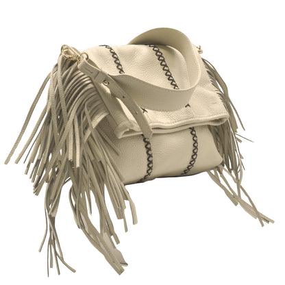 Large Fringe Crossbody Messenger