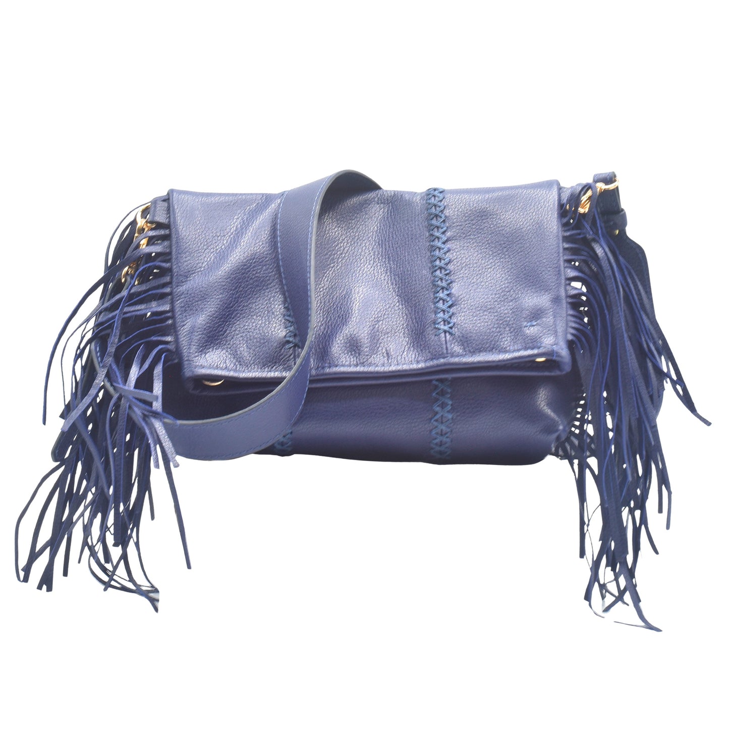 Large Fringe Crossbody Messenger