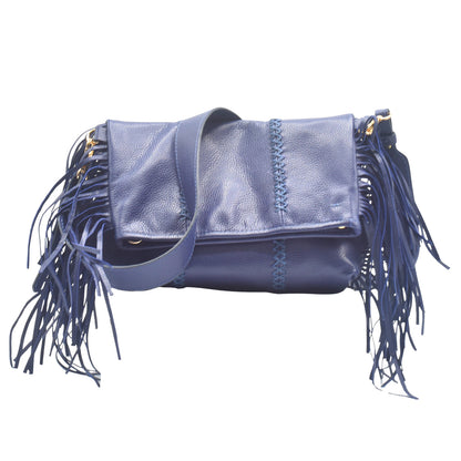 Large Fringe Crossbody Messenger