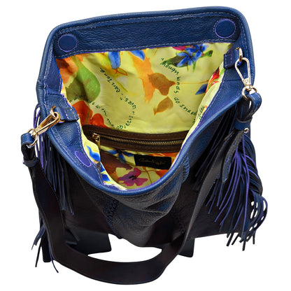 Large Fringe Crossbody Messenger