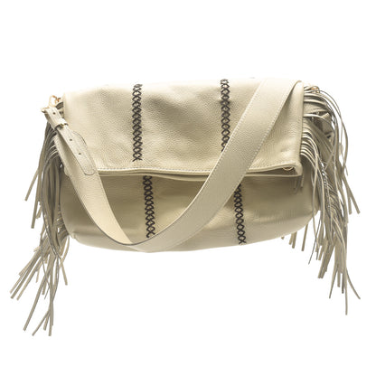 Large Fringe Crossbody Messenger