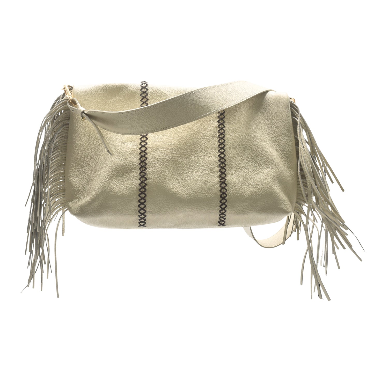 Large Fringe Crossbody Messenger