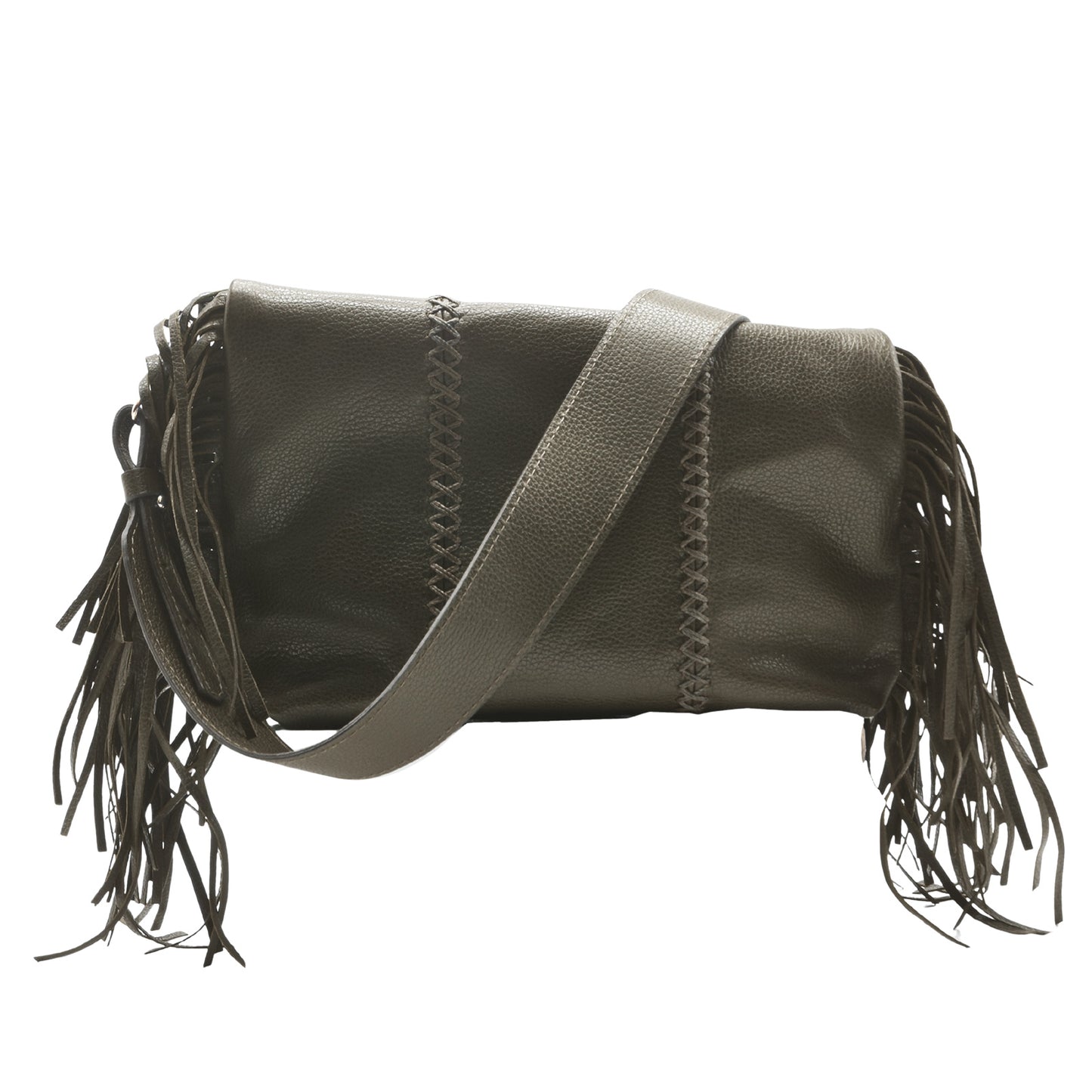 Fringe Crossbody Messenger