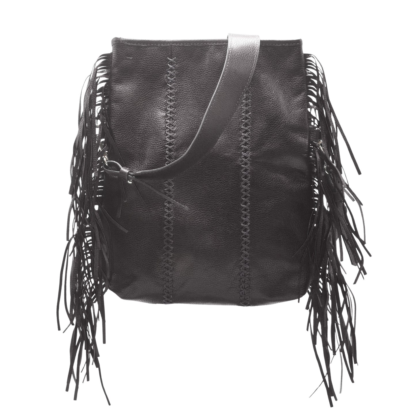 Fringe Crossbody Messenger