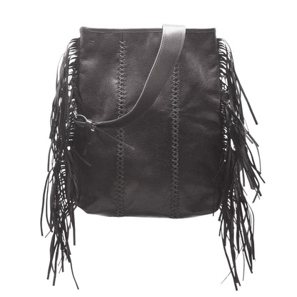 Fringe Crossbody Messenger