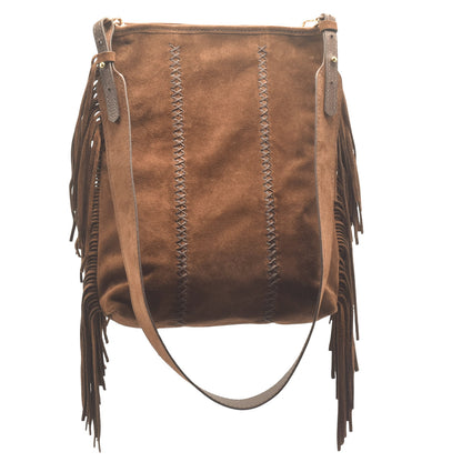 Fringe Crossbody Messenger
