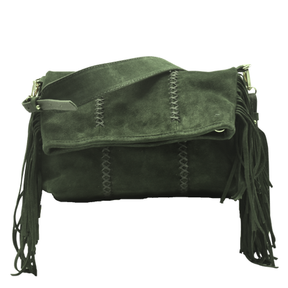 Fringe Crossbody Messenger
