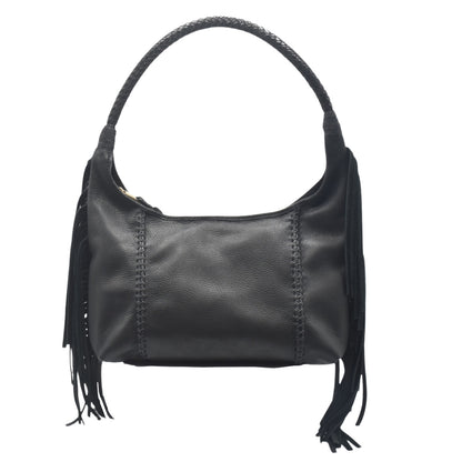 Fringe Hobo Bag