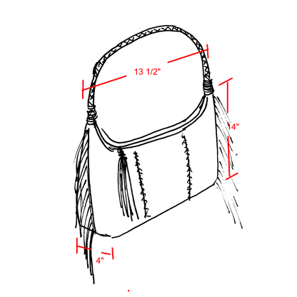 Fringe Hobo Bag