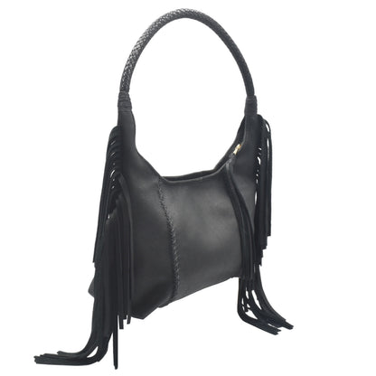 Fringe Hobo Bag